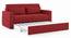 Camden Sofa Cum Bed (Salsa Red) by Urban Ladder - - 1019937