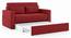 Camden Compact Sofa Cum Bed (Salsa Red) by Urban Ladder - - 1019955