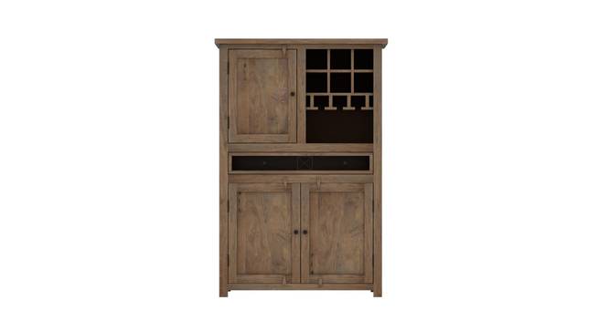 norcross solid wood sideboard in grey (Grey Finish) by Urban Ladder - - 