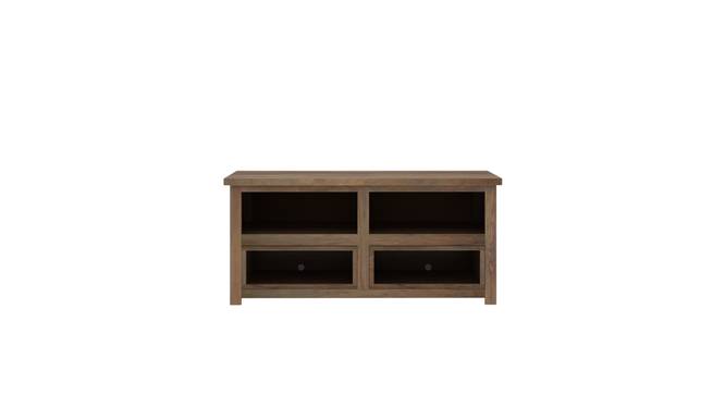 akari solid wood TV unit in gey (Grey Finish, 40 Inch Size) by Urban Ladder - - 