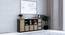 liara solid wood sideboard in black & natural (Black & Natural Finish) by Urban Ladder - - 
