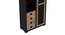 kaito solid wood bookshelvesin black and natural (Black & Natural Finish) by Urban Ladder - - 