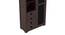 hoshi solid wood bookshelves in walnut (Walnut Finish) by Urban Ladder - - 