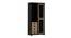 kaito solid wood bookshelvesin black and natural (Black & Natural Finish) by Urban Ladder - - 