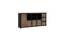 liara solid wood sideboard in black & natural (Black & Natural Finish) by Urban Ladder - - 