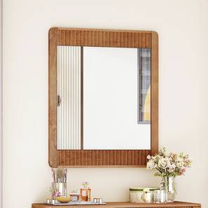 Toledo Solid wood Mirror Frame In Danish Walnut Finish