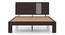 Alaca Bed (Solid Wood) (Mahogany Finish, King Bed Size) by Urban Ladder - Cross View Design 1 - 105509