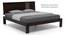 Alaca Bed (Solid Wood) (Mahogany Finish, Queen Bed Size) by Urban Ladder - Cross View Design 1 - 105518