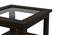 Claire Coffee Table (Mahogany Finish, Compact Size) by Urban Ladder - Close View Design 1 - 105953