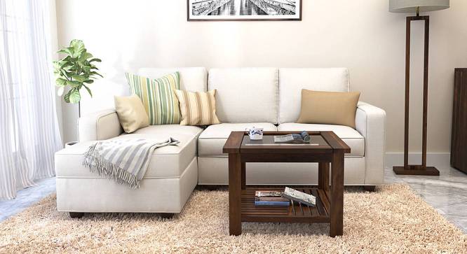 Claire Coffee Table (Teak Finish, Compact Size) by Urban Ladder - Full View Design 1 - 105956