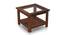 Claire Coffee Table (Teak Finish, Compact Size) by Urban Ladder - Front View Design 1 - 105958