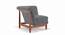 Malabar Wooden Sofa Standard Set 1-1 (Smoke) by Urban Ladder