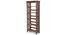 Rhodes Folding Book Shelf (Teak Finish, Tall Configuration, 60 Book Book Capacity) by Urban Ladder - Cross View Design 1 - 115424