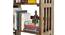 Rhodes Folding Book Shelf (Teak Finish, Tall Configuration, 60 Book Book Capacity) by Urban Ladder - Close View Design 1 - 115426