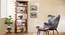 Rhodes Folding Book Shelf (Teak Finish, Tall Configuration, 60 Book Book Capacity) by Urban Ladder - Full View Design 1 - 115433