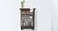 Jeeves Kitchen Wall Rack (Walnut Finish) by Urban Ladder - Design 1 Front View - 115559