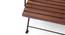 Masai Folding Bench (Teak Finish) by Urban Ladder - Top View Design 1 - 115638