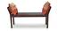 Latt Bench (Mahogany Finish, Without Upholstery Configuration) by Urban Ladder - Half View Design 1 - 115648