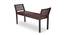 Latt Bench (Mahogany Finish, Without Upholstery Configuration) by Urban Ladder - Cross View Design 1 - 115650