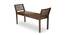 Latt Bench (Teak Finish, Without Upholstery Configuration) by Urban Ladder - Cross View Design 1 - 115671