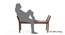 Latt Bench (Teak Finish, Without Upholstery Configuration) by Urban Ladder - - 115675