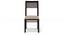 Zella Dining Chairs - Set of 2 (Mahogany Finish, Wheat Brown) by Urban Ladder - Design 1 Front View - 115681