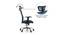 Venturi Study Chair-3 Axis Adjustable (Aqua) by Urban Ladder - Side View Design 1 - 115771