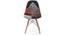 DSW Side Chair Replica (Patchwork) by Urban Ladder - Front View Design 1 - 115856