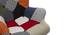 Contour Chair & Ottoman Replica (Patchwork) by Urban Ladder - Zoomed Image Design 1 - 115898