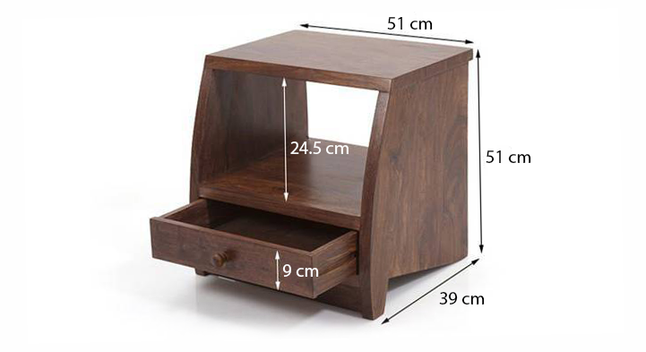 Siesta bedside table teak 09 10 copy