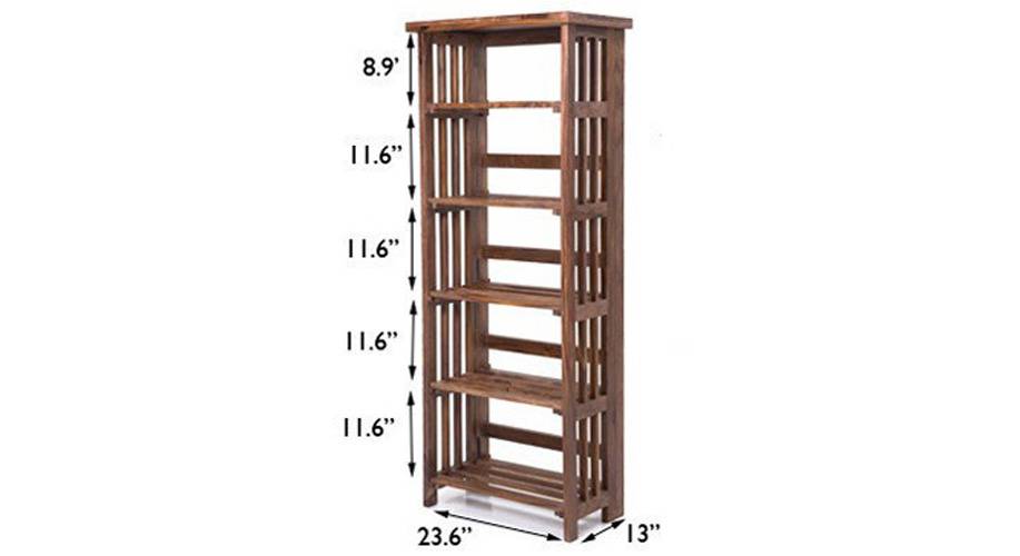 Rhodes Folding Book Shelf Urban Ladder