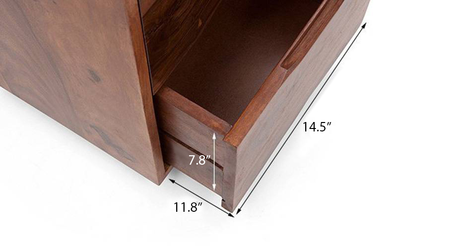 Zephyr Bedside Table - Urban Ladder