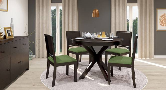 Oribi 4 Seater Round Dining Table Set, Round Dining Table Set For 4