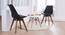 Pashe Dining Chairs - Set of 2 (Black) by Urban Ladder - Full View Design 1 - 118038