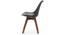 Pashe Dining Chairs - Set of 2 (Black) by Urban Ladder - Side View Design 2 - 118041