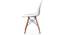 DSW Dining Chair Replicas -  Set of 2 (Clear) by Urban Ladder - Side View Design 2 - 118051