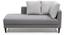 Sigmund Day Bed (Cloud Burst Grey , Left Aligned) by Urban Ladder - Front View Design 1 - 118235