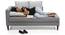 Sigmund Day Bed (Cloud Burst Grey , Right Aligned) by Urban Ladder - Semi Side View Design 1 - 118253