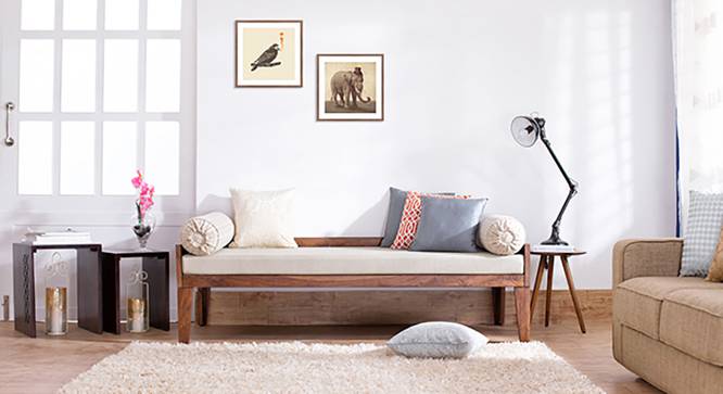 Malaga Day Bed (Teak Finish) by Urban Ladder - Full View Design 1 - 118268