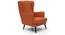 Genoa Wing Chair (Amber) by Urban Ladder - Cross View Design 1 - 118570