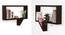 Quote-Unquote Wall Shelves (Set of 2) (Mahogany Finish) by Urban Ladder - Half View Design 1 - 118662