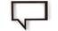 Quote-Unquote Wall Shelves (Set of 2) (Mahogany Finish) by Urban Ladder - Close View Design 1 - 118667