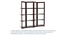 Andreas Room Divider (Dark Walnut Finish) by Urban Ladder - - 118897