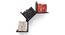 Tolem Wall Shelf (Mahogany Finish) by Urban Ladder - Design 1 Half View - 118992