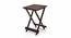 Latt Folding Table/Stool Tall (Mahogany Finish) by Urban Ladder - Front View Design 1 - 119793