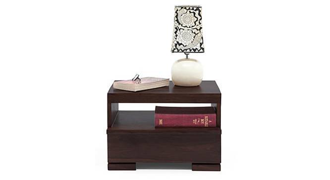 Ohio Bedside Table (Mahogany Finish) by Urban Ladder - Half View Design 1 - 119881
