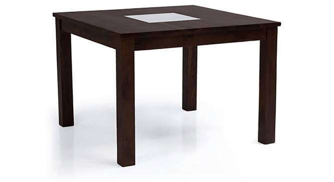 Brighton Square 4 Seater Dining Table (Mahogany Finish) by Urban Ladder