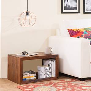 Side Tables End Tables Design Euler's End Table (Teak Finish)