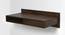 Wodehouse Wall Desk (Walnut Finish) by Urban Ladder - Cross View Design 1 - 120333