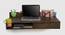 Wodehouse Wall Desk (Walnut Finish) by Urban Ladder - Half View Design 1 - 120334